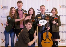 Праздничная спевка в День студенческих отрядов России.